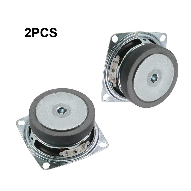 Fielect 2Pcs DIY Magnetic Speaker 3W 4 Ohm Full Range Audio Speaker Stereo Woofer Loudspeaker Replacement for Arduino, 52mm Diameter - Image 5